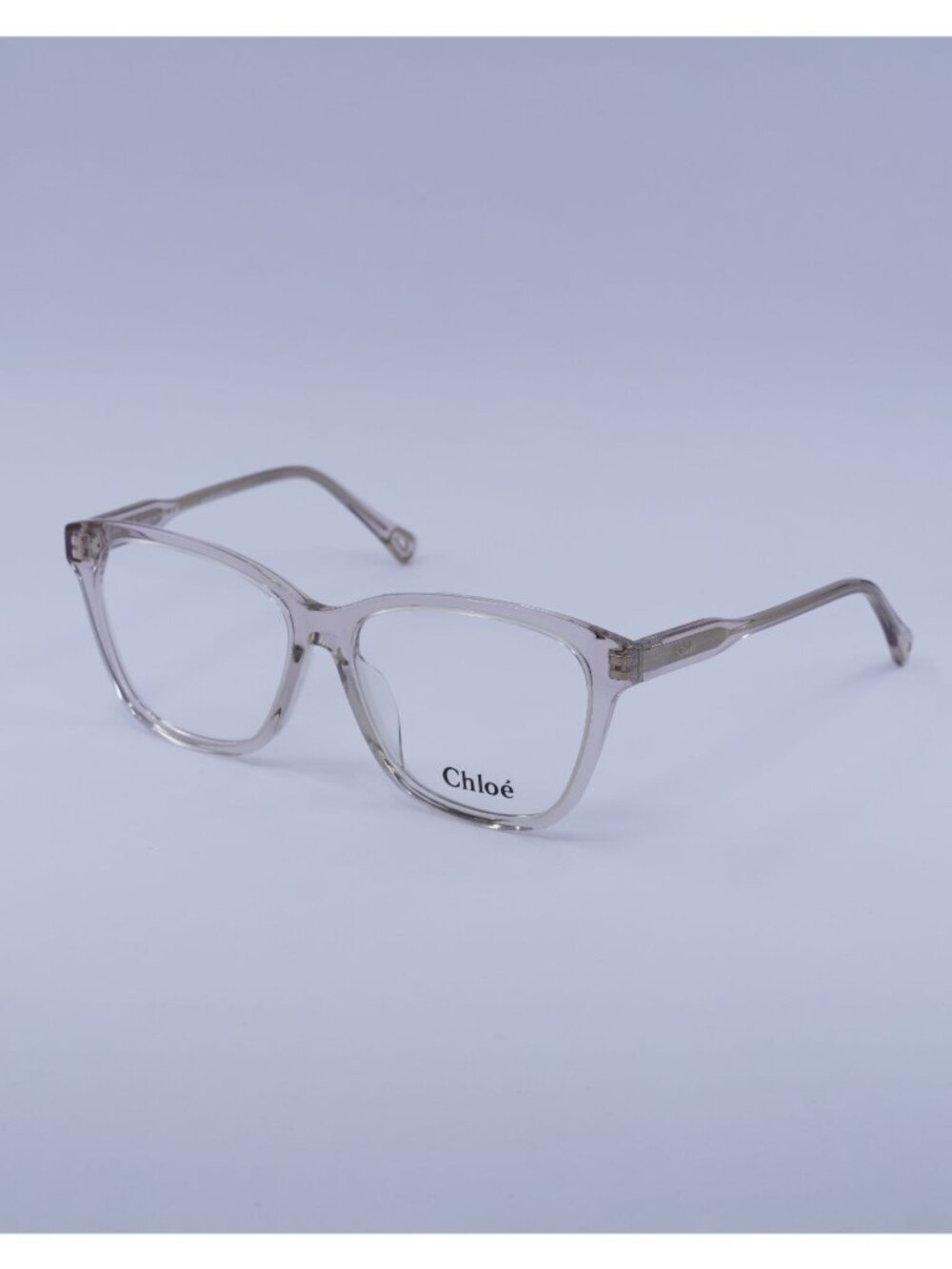Chloe CH0084OA 003 Eyeglasses Shiny Pink 55mm Square Frame
